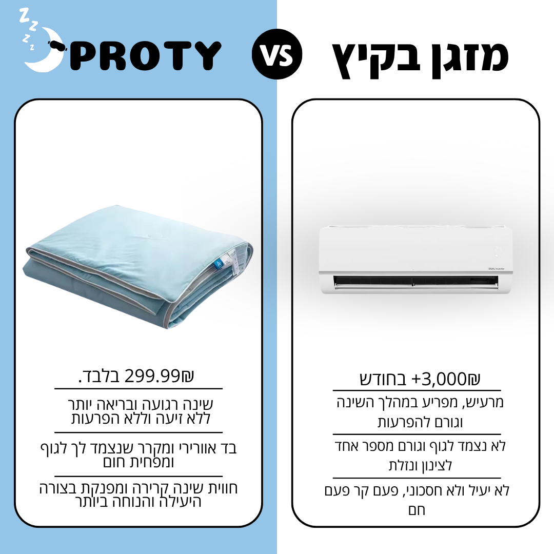 השמיכה המקררת של פרוטי